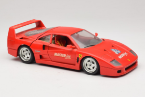Ferrari F40 Evoluzione Vermelho Master Line Bburago 1:18 3042-M1 Metal - imagem 6 de 8