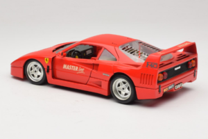 Ferrari F40 Evoluzione Vermelho Master Line Bburago 1:18 3042-M1 Metal - imagem 7 de 8
