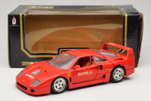 Ferrari F40 Evoluzione Vermelho Master Line Bburago 1:18 3042-M1 Metal - imagem 8 de 8