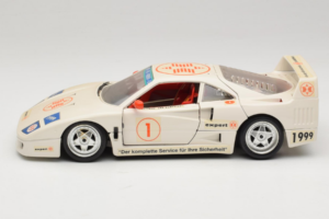 Ferrari F40 #1 Expert Branco 1987 Bburago 1:18 3332-W2 Metal - imagem 4 de 8