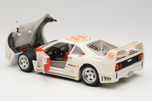 Ferrari F40 #1 Expert Branco 1987 Bburago 1:18 3332-W2 Metal - imagem 5 de 8