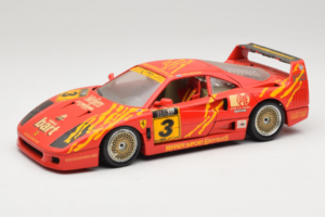 Ferrari F40 #3 F. Kroymans Ferrari Imports Kroymans BBS Wheels Vermelho 1987 Bburago 1:18 3032-H1 Metal