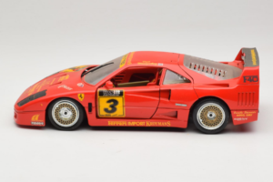 Ferrari F40 Kroymans #3 D. Waaijenberg Edição Limitada 1994 Bburago 1:18 3032-L2 Metal - imagem 4 de 8
