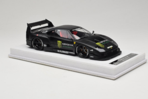 Ferrari F40 LB Works Monster Energy Matt Black BBA 1:18 REMC026 Resina - imagem 4 de 7