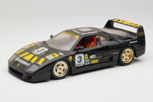 Ferrari F40 Magneti Marelli #3 Preto Bburago 1:18 3022-B1 Metal