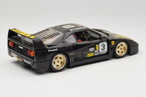 Ferrari F40 Magneti Marelli #3 Preto Bburago 1:18 3022-B1 Metal - imagem 3 de 8
