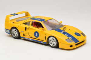 Ferrari F40 #1 Amarelo Bauer Edição Limitada 100 unidades Bburago 1:18 BSR001 Metal - imagem 6 de 8