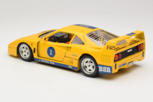 Ferrari F40 #1 Amarelo Bauer Edição Limitada 100 unidades Bburago 1:18 BSR001 Metal - imagem 7 de 8