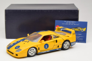 Ferrari F40 #1 Amarelo Bauer Edição Limitada 100 unidades Bburago 1:18 BSR001 Metal - imagem 8 de 8