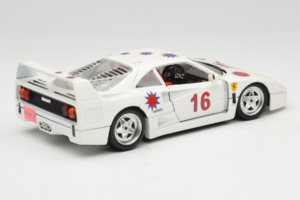 Ferrari F40 #16 Borsenmodells Branco Limited Edition 333 pcs 1987 Bburago 1:18 3332-W1 Metal - imagem 3 de 8