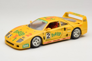 Ferrari F40 Totip Jolly Club #2 Amarelo Bburago 1:18 3332-Y1 Metal