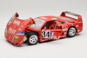 Ferrari F40 LM Pilot #34 Ferte / Thavenin / Palau 24 Hours of Le Mans 1995 Vermelho Bburago 1:18 3032-P3 Metal - imagem 2 de 8