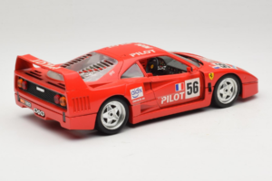 Ferrari F40 #56 Pilot Vermelho 1987 Bburago 1:18 3332-P2 Metal - imagem 3 de 8