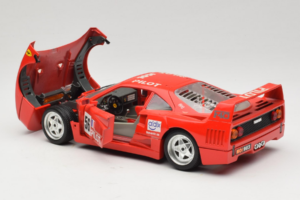 Ferrari F40 #56 Pilot Vermelho 1987 Bburago 1:18 3332-P2 Metal - imagem 5 de 8