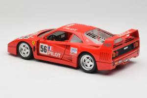 Ferrari F40 #56 Pilot Vermelho 1987 Bburago 1:18 3332-P2 Metal - imagem 7 de 8