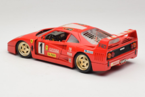 Ferrari F40 Pirelli Agip #1 Ferrari Club Italia Vermelho Bburago 1:18 3032-P2 Metal - imagem 7 de 8