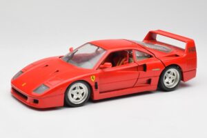 Ferrari F40 Vermelho Bburago 1:18 3032 Metal