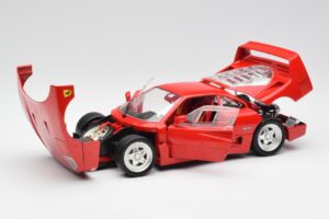 Ferrari F40 Vermelho Hot Wheels 1:18 23911 Metal - imagem 2 de 8