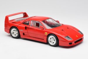 Ferrari F40 Vermelho Hot Wheels 1:18 23911 Metal - imagem 6 de 8