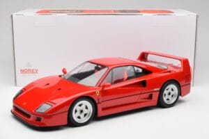 Ferrari F40 Vermelho Norev 1:12 127900 Metal - imagem 6 de 6