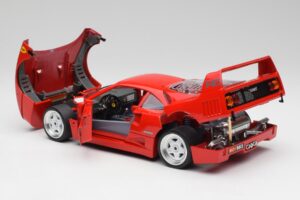 Ferrari F40 Vermelho Bburago 1:18 3332 Metal - imagem 5 de 8