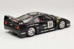 Ferrari F40 Seco #99 Lesseps / Charriol / Balandras Preto Bburago 1:18 3032-B3 Metal - imagem 3 de 8