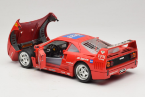 Ferrari F40 #40 the0123 Vermelho 1987 Bburago 1:18 3332-P5 Metal - imagem 5 de 8
