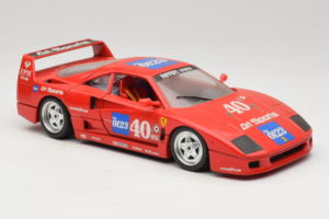 Ferrari F40 #40 the0123 Vermelho 1987 Bburago 1:18 3332-P5 Metal - imagem 6 de 8