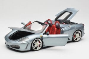 Ferrari F430 Spider Blue Metallic Hot Wheels 1:18 H3074 Metal - imagem 2 de 8