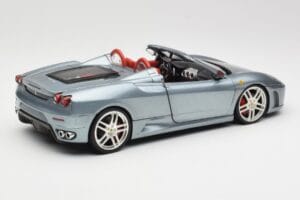 Ferrari F430 Spider Blue Metallic Hot Wheels 1:18 H3074 Metal - imagem 3 de 8
