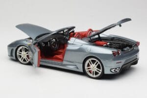 Ferrari F430 Spider Blue Metallic Hot Wheels 1:18 H3074 Metal - imagem 5 de 8
