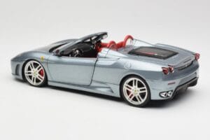 Ferrari F430 Spider Blue Metallic Hot Wheels 1:18 H3074 Metal - imagem 7 de 8