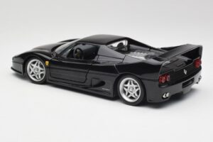 Ferrari F50 Preto Hot Wheels 1:18 23910 Metal - imagem 7 de 8