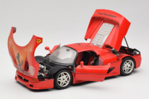 Ferrari F50 Braccio & Gotz M. Schumacher Edição Assinatura Bburago 1:18 MS Metal - imagem 2 de 8