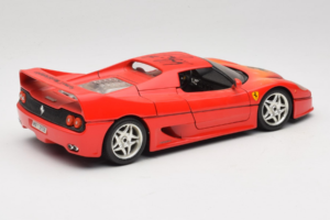 Ferrari F50 Braccio & Gotz M. Schumacher Edição Assinatura Bburago 1:18 MS Metal - imagem 3 de 8