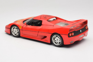 Ferrari F50 Braccio & Gotz M. Schumacher Edição Assinatura Bburago 1:18 MS Metal - imagem 7 de 8