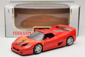 Ferrari F50 Braccio & Gotz M. Schumacher Edição Assinatura Bburago 1:18 MS Metal - imagem 8 de 8