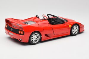 Ferrari F50 Cabriolet Vermelho Bburago 1:18 3352 Metal - imagem 3 de 8