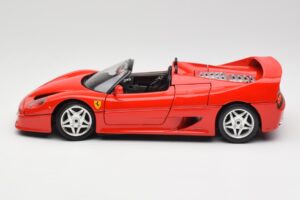 Ferrari F50 Cabriolet Vermelho Bburago 1:18 3352 Metal - imagem 4 de 8