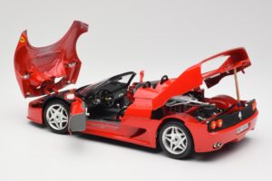 Ferrari F50 Cabriolet Vermelho Bburago 1:18 3352 Metal - imagem 5 de 8