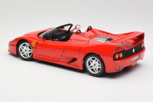 Ferrari F50 Cabriolet Vermelho Bburago 1:18 3352 Metal - imagem 7 de 8
