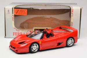 Ferrari F50 Cabriolet Vermelho Bburago 1:18 3352 Metal - imagem 8 de 8