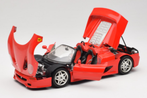 Ferrari F50 Cabriolet Vermelho Bburago 1:18 3372-P1 Metal - imagem 2 de 8