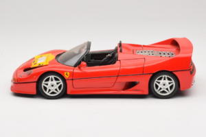 Ferrari F50 Cabriolet 50 Jahre Ferrari 24 Jahre Bburago FMC Vermelho Bburago 1:18 3352-P1 Metal - imagem 4 de 8