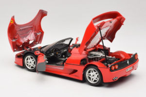 Ferrari F50 Cabriolet 50 Jahre Ferrari 24 Jahre Bburago FMC Vermelho Bburago 1:18 3352-P1 Metal - imagem 5 de 8