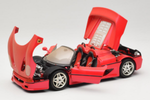 Ferrari F50 Cabriolet Monza Red Standox Bburago 1:18 ST01 Metal - imagem 2 de 8