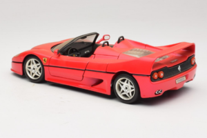 Ferrari F50 Cabriolet Monza Red Standox Bburago 1:18 ST01 Metal - imagem 7 de 8