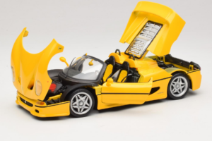 Ferrari F50 Cabriolet Shell Amarelo Maisto 1:18 3076-Y2 Metal - imagem 2 de 8