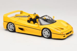 Ferrari F50 Cabriolet Shell Amarelo Maisto 1:18 3076-Y2 Metal - imagem 6 de 8