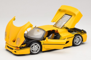 Ferrari F50 Coupé Shell Amarelo Maisto 1:18 3076-Y1 Metal - imagem 2 de 8